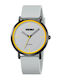Skmei Women's Watch with Leather Strap Grey