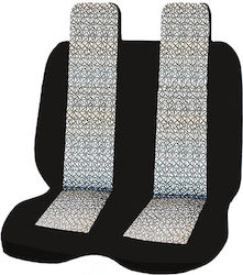 Deluxeboss Deckelsatz Für Autositzbezüge 2 Stück Grau DE-11718 Deluxeboss Deckelsatz Für Autositzbezüge 2 Stück Grau DE-11718
