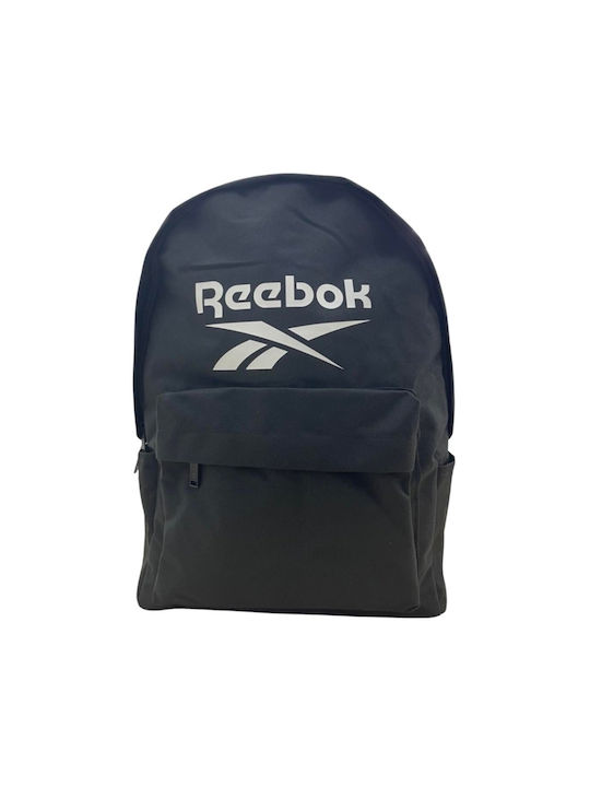 Reebok Σχολική Τσάντα Πλάτης Γυμνασίου - Λυκείου σε Μαύρο χρώμα