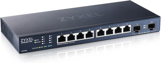 Zyxel XMG1915-10E Managed L2 Switch με 8 Θύρες Gigabit (1Gbps) Ethernet και 2 SFP Θύρες