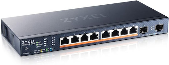 Zyxel XMG1915-10EP Managed L2 PoE Switch με 8 Θύρες Ethernet και 2 SFP Θύρες