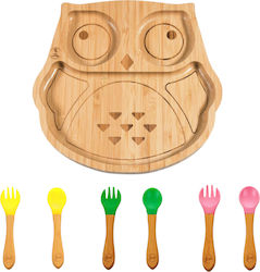 Baby Donkey Baby Set Food Container from Bamboo 3 Pieces