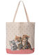 Silk Fashion Shopping Bag
