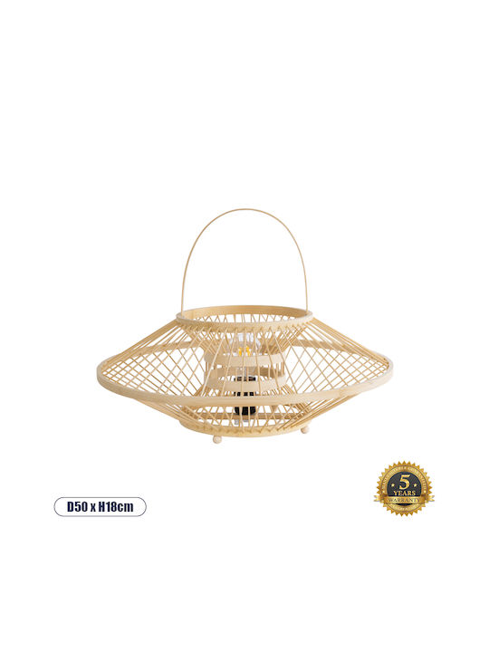 GloboStar Διακοσμητικό Φωτιστικό E27 50x50x18εκ.