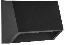Fos me Wall-Mounted Outdoor Ceiling Lamp LED IP65 1.5W with Cool White Light 12.5x6x3.3cm