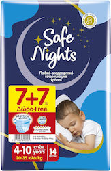 Babylino Pantaloni de scutec Safe Nights 1+1 pentru 20-35 kgkg 14buc