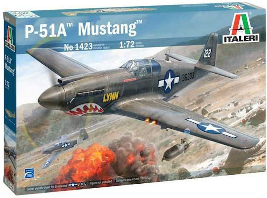 Italeri Φιγούρα Μοντελισμού Αεροπλάνο American σε Κλίμακα 1:72