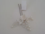 Handmade Bridal Hair Tweezers - Kooaf TS57, sil-ts57