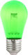 Vito Λάμπα LED 2.5W 91mm για Ντουί E27 και Σχήμα S14 Πράσινο 150lm