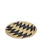 Decostar Wall Decor Black Wicker Plate 50x50cm