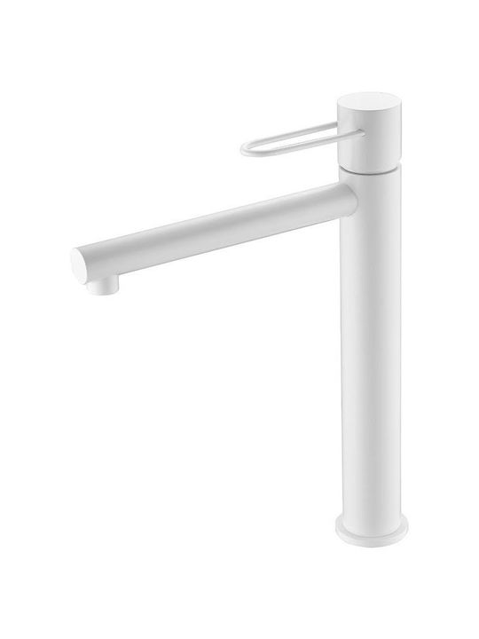 Imex Milos Mixing Sink Faucet White