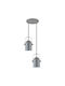 Ravenna Vertical Pendant Light Two-Light Gray