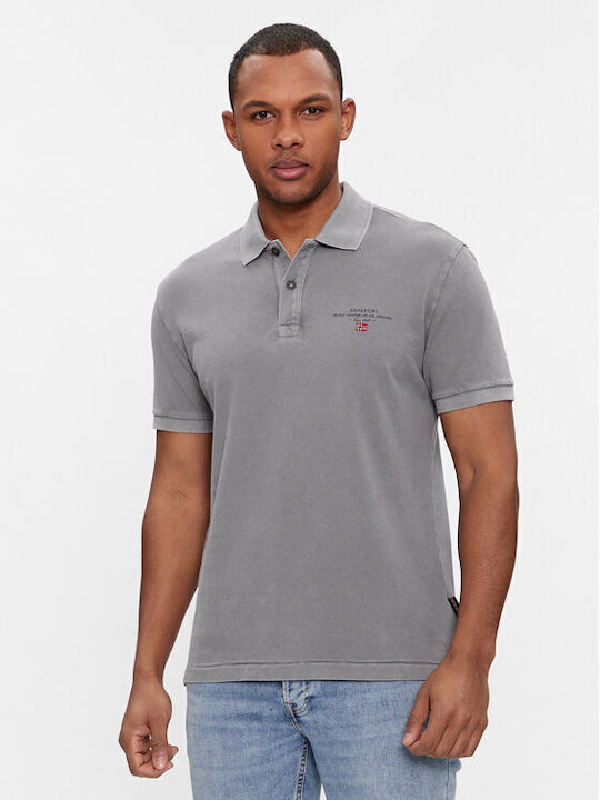 Napapijri Elbas Polo T-shirt Gray