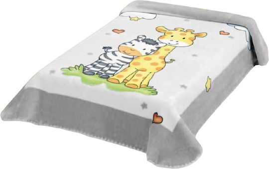 Belpla Одеяло Испания Детско легло Ster 637 Сив Grey 110x140см.