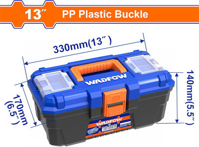 Wadfow Hand Tool Case Plastic