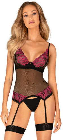Obsessive Rosenty Sexy Corset Black