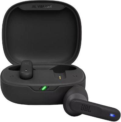 JBL Vibe Flex In-Ear Bluetooth Freisprecheinrichtung Kopfhörer mit Ladehülle Schwarz