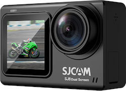SJCAM Sj8 128GB Action Camera HD (720p) Υποβρύχια με WiFi Μαύρη με Οθόνη 2.33"