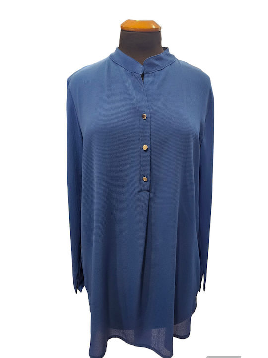 BSB Women's Long Sleeve Shirt Blue