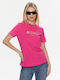 Guess Damen T-Shirt Pink