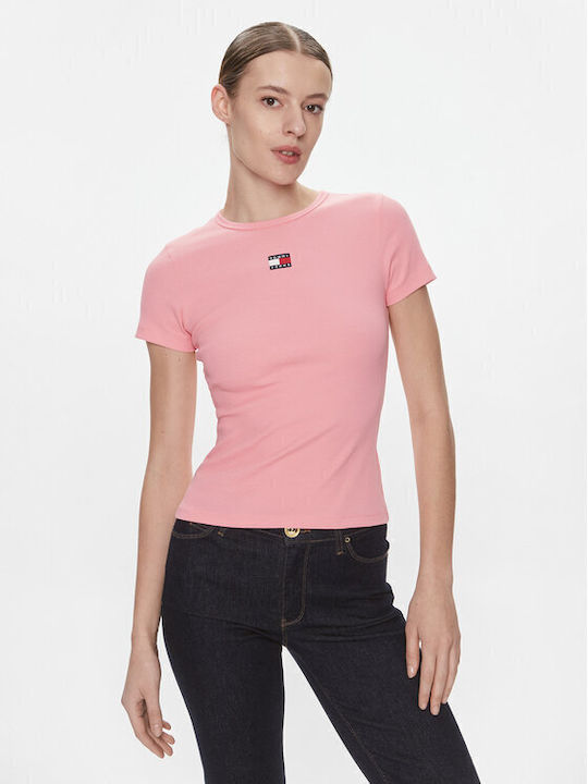 Tommy Hilfiger Tjw Damen T-Shirt Pink