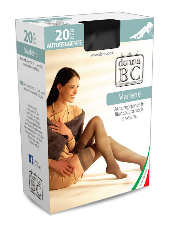 Marlene Women's High Socks 20 Den Tinted