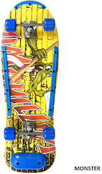 Αθλοπαιδιά Complete Shortboard Πολύχρωμο Monster