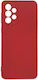 Lemontti Back Cover Σιλικόνης Κόκκινο (Galaxy A33 5G)
