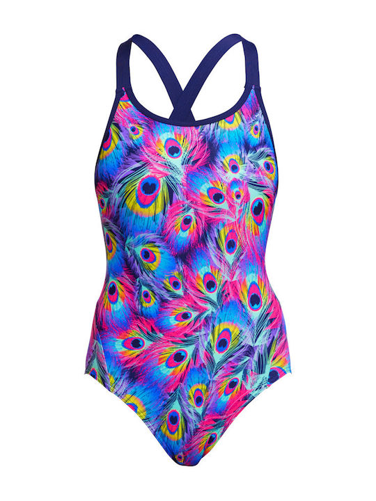 Funkita Peacock Paradise Costum de baie întreg