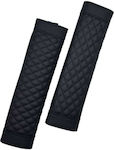 Carsun Set of 2pcs Car Seat Belt Pads Black