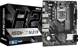 ASRock H510M-H2/M.2 SE Motherboard Micro ATX with Intel 1200 Socket