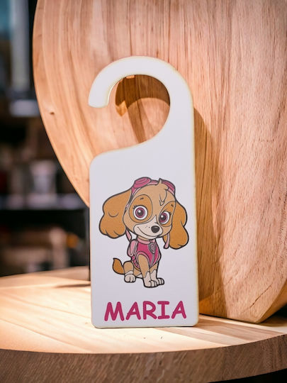 Woodseason Kinder Dekoratives Türschild aus Holz