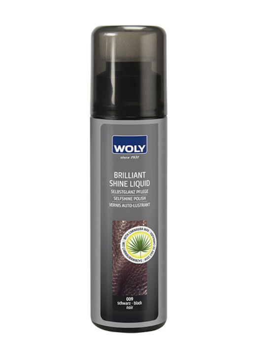 Woly Brilliant Shine Liquid Natural Γυαλιστικό για Δερμάτινα Παπούτσια 75ml