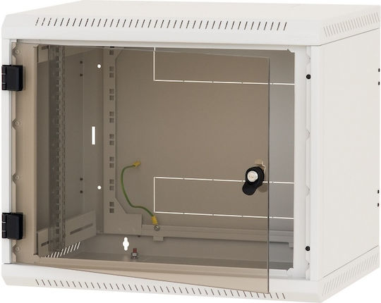 Triton Επιτοίχια Καμπίνα Rack 9U 60x49.5x50cm Γκρι RBA09AS5CAXA1