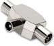 GBC Coaxial Male to Coaxial 2x Female Converter 1 Piece