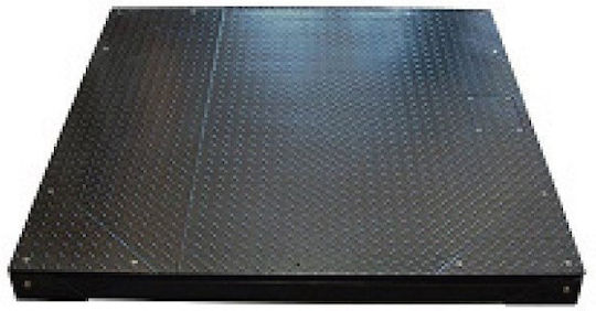 OIML FD-X3 Elektronisch Balkenwaage mit einer Wiegekapazität von 3000kg und einer Unterteilung von 1000gr mit Tashi 150x150x11cm