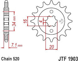 FE Sprockets Front Sprocket