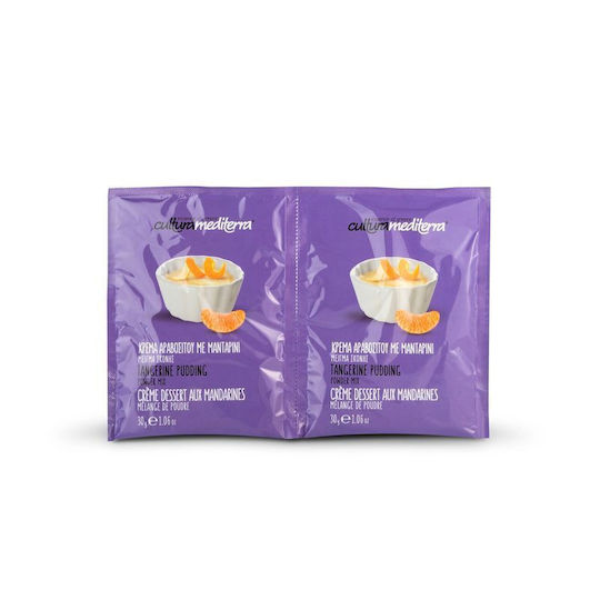 Mastihashop Mix for Pastry Cream Sugar Free with Flavor Chios Mandarin Gluten Free 60gr