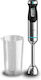 Cecotec Power Pulsar 2300MAX Handmixer mit Inox Stab 1500W Silber