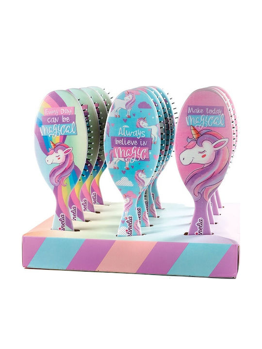 Martinelia Kids Hair Brush Set Unicorn Brush (Various Designs) 1pc