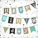 Party Napkins Green 33x33cm. 1pcs