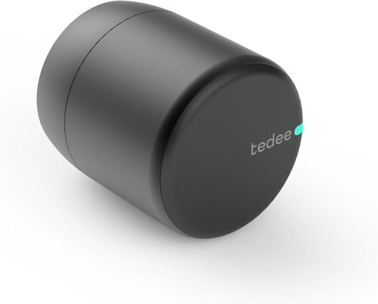 Tedee Elektronisches Schloss Smart Lock Pro in Farbe Schwarz mit Verbindung Bluetooth TLV1.OB.HK