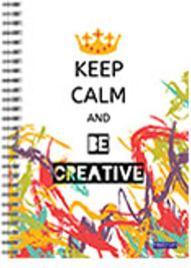 Metron Notebook Blank A4 90 Sheets 3 Subjects White 1pcs