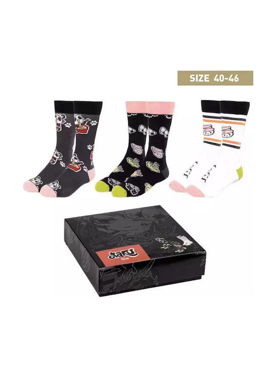 Cerda Otaku Κάλτσες Πολύχρωμες 3Pack