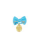 Excite-Fashion Child Safety Pin made of Gold Plated Silver with Constantinato