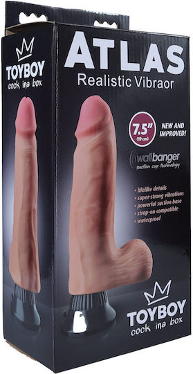 Toyboy Мини Реалистичен Вибратор 5.5см Телесен