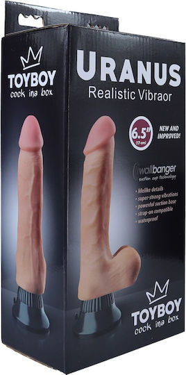 Toyboy Realistisch Vibrator 22cm Weiß