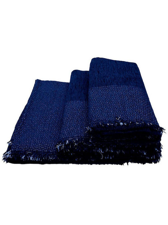Sunshine Frame Σετ Ριχτάρια 3τμχ Chenille Blue