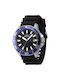 Invicta Herrenuhr 45mm Batterie mit Schwarz Metallarmband