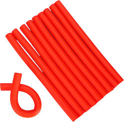 Kingmer Bendable Hair Roller 18mm Red 10pcs
